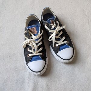 Converse Black and Blue Denim Sneakers